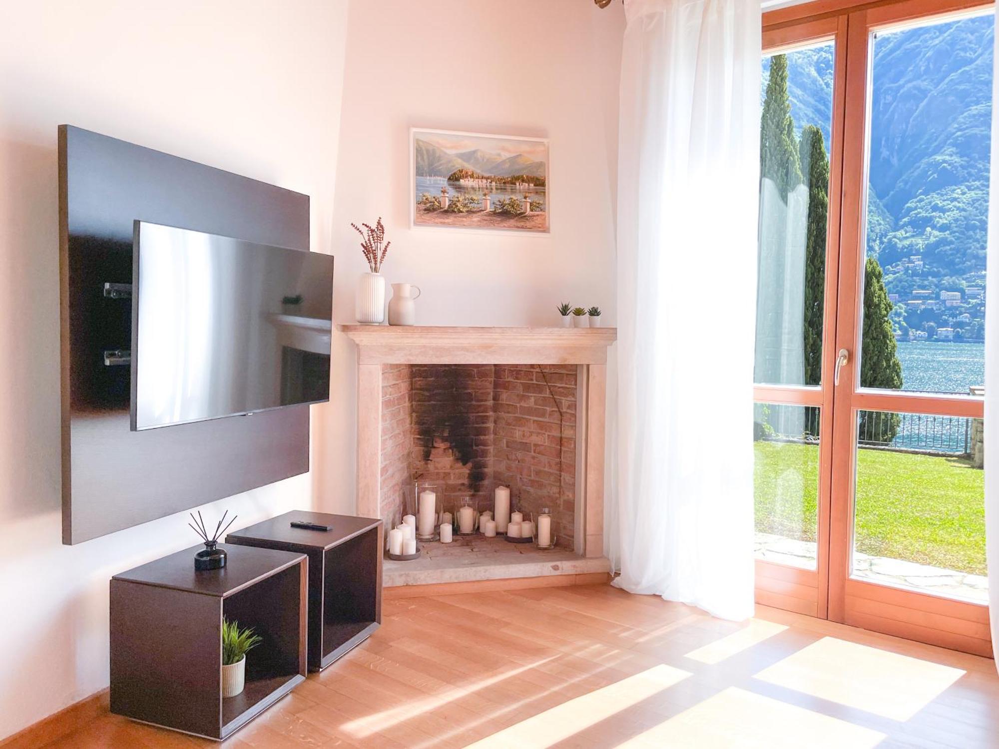 Villa Luminosa Laglio - Private Parking, Garden Extérieur photo